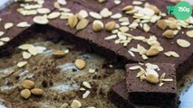 Brownie léger aux  amandes croquantes