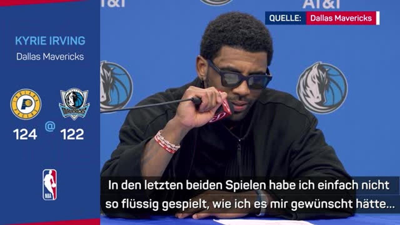 Irving will Druck auf Mavs nach Niederlage mindern