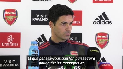 Arsenal - Arteta : “C'est très facile de se cacher derrière un téléphone”