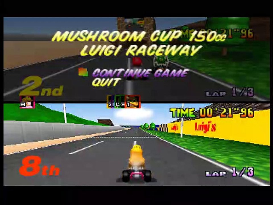 Mario Kart 64 online multiplayer n64 Vidéo Dailymotion