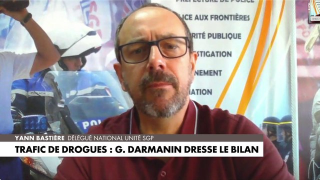 Yann Bastière, délégué national Unité-SGP, à propos des trafics de drogue : «il faut être attentif sur toutes nos frontières (…), mais nos partenaires européens doivent mettre les moyens à la même hauteur»