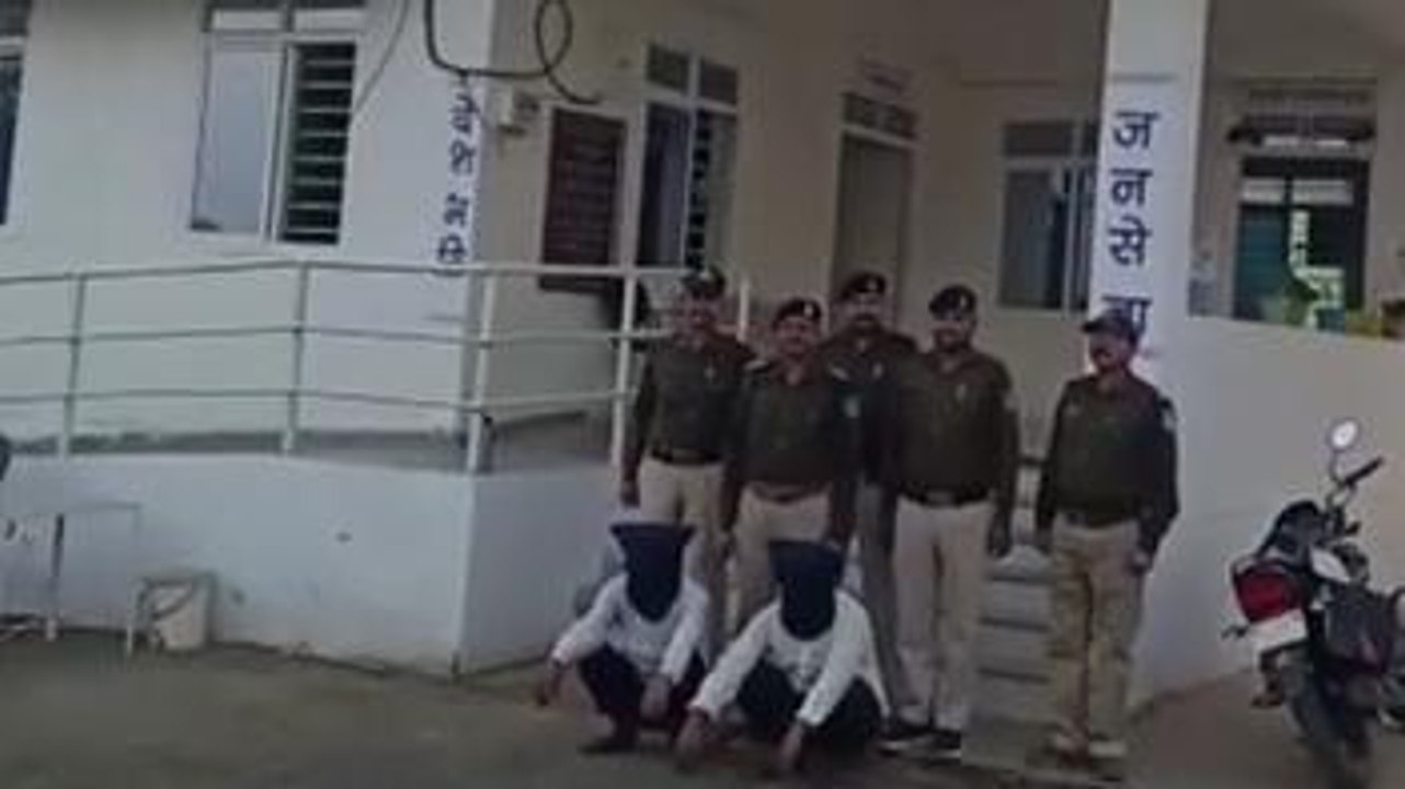 शिवपुरी: पुलिस विभाग की बड़ी कार्रवाई, दो शातिर चोर किए गिरफ्तार