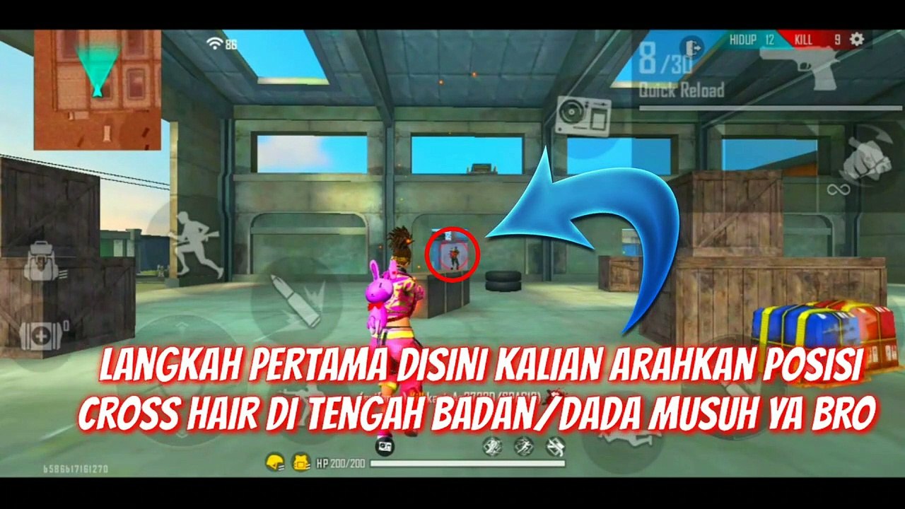 TRIK 1 HIT HEADSHOT DESERT EAGLE Cara One Hit Desert Eagle - Cara One Shot One Kill Free Fire