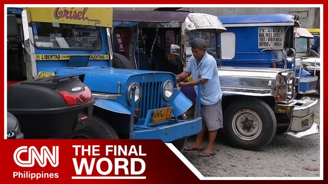 LTFRB extends jeepney franchise consolidation until Dec. 31 | The Final Word