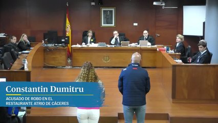 Acusado robo Atrio: "¿Dónde están las botellas? Me pregunto yo también"