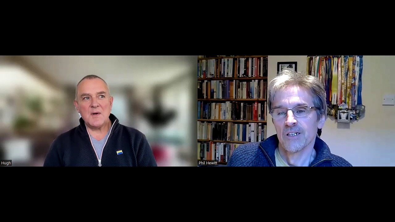 VIDEO: Watch Hugh Bonneville talk to Phil Hewitt/SussexWorld  about a new Ukrainian choir in concert