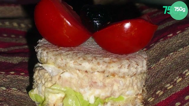 Mini sandwich façon pain bagnat revisité