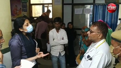 कलक्टर ने किया सआदत अस्पताल का दौरा