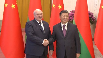 Lukashenko afirma en Pekín que apoya la iniciativa de seguridad de China