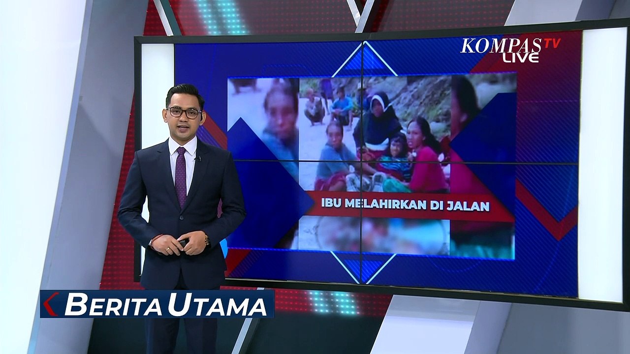 Akses Jalan Buruk dan Jauh, Ibu Terpaksa Lahirkan Bayinya di Pinggir Jalan!