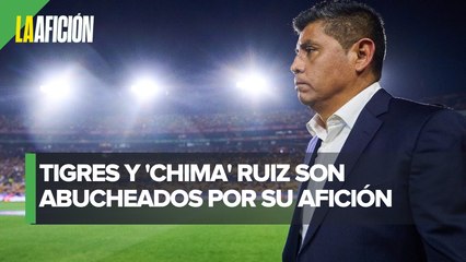 Tigres pide paciencia con ‘Chima’ Ruiz tras abucheos por derrota