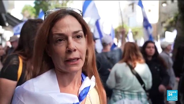 Thousands protest against against Israel judicial reform