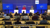 Eurodeputados vão participar num torneio mundial de rugby