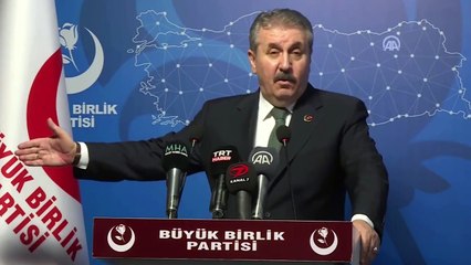 BBP Lideri Destici'den sert tepki: Titreyin ve kendinize gelin