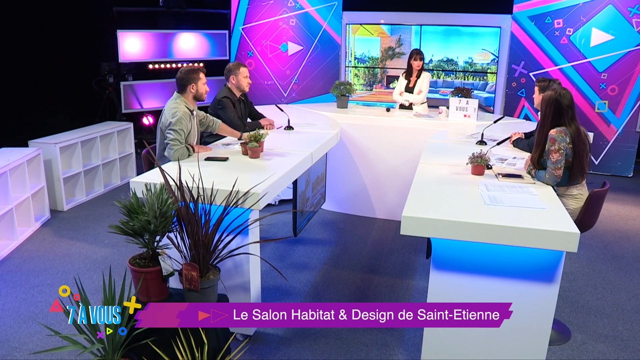 "7 à vous" zoome cette semaine sur le Salon Habitat & Design de Saint-Étienne, notre invité Patrice Brun nous dévoile le programme de ce rdv proposé au Parc Expo de Saint-Etienne