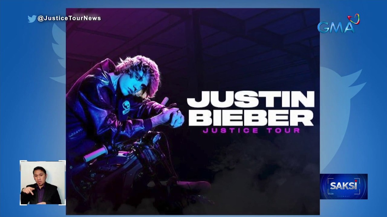 Natitirang dates ng "Justice World Tour" ni Justin Bieber, kinansela na | Saksi