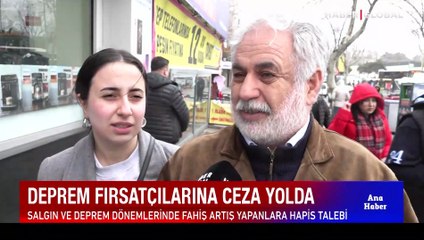Deprem fırsatçılarına ceza yolda