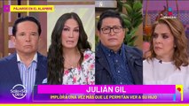 Julián Gil implora a Marjorie de Sousa lo deje ver a su hijo