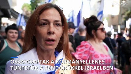 Izrael nem Magyarország, skandálták a tüntetők Tel-Avivban