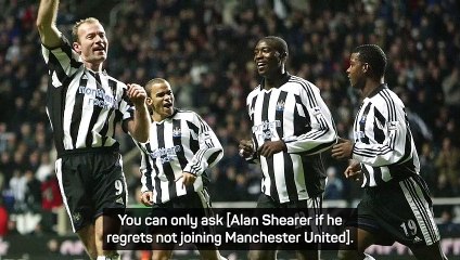 Andrew Cole unsure if Shearer regrets not joining Manchester United