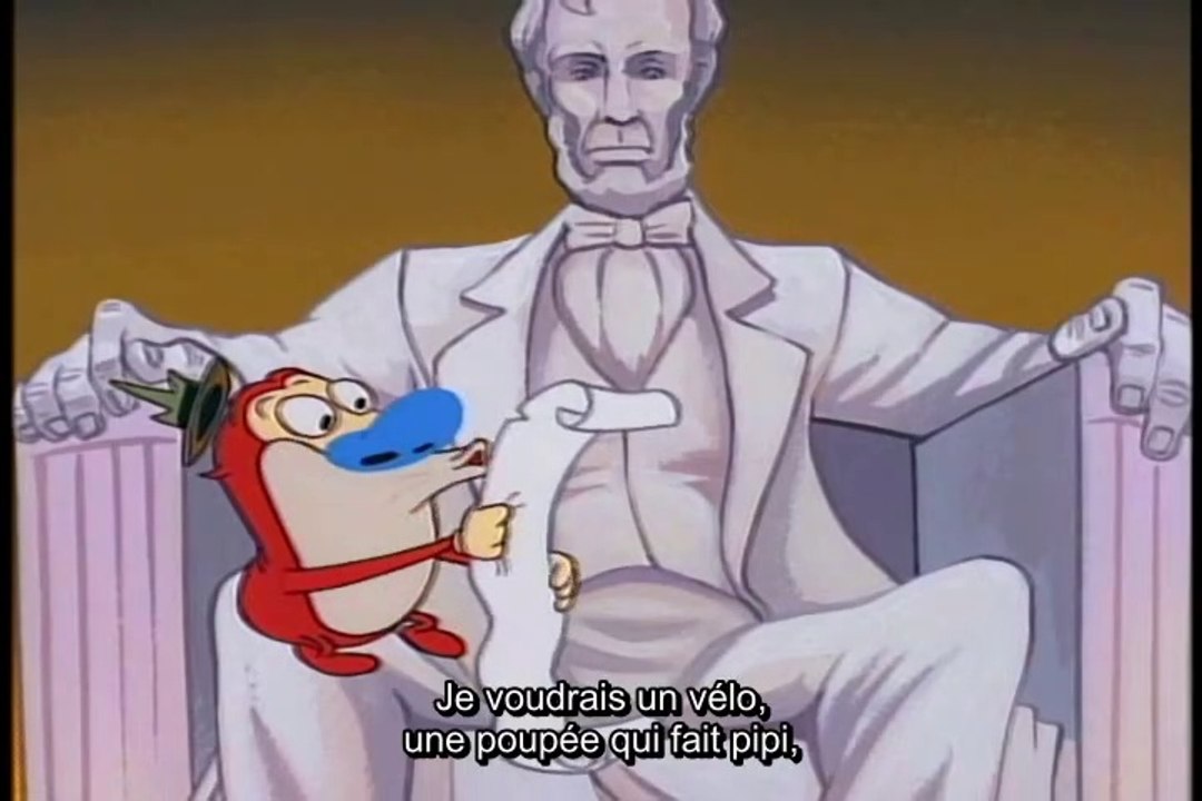Ren et Stimpy - Un président brisé VOSTFR (S03E03b)