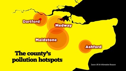 Rainham man with heart condition scared to leave his house on days with high air pollution.