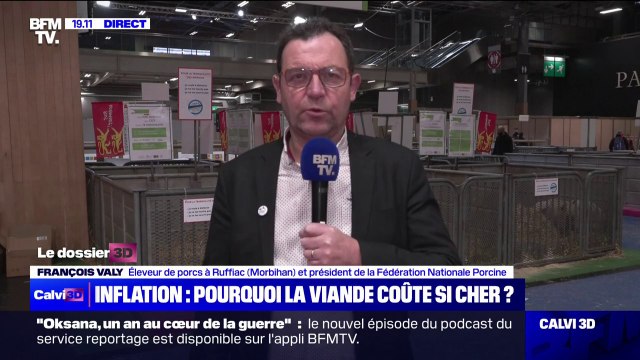 François Valy (Fédération nationale porcine): Le prix du porc n'est pas cher, il est payé à sa juste rémunération par rapport aux éleveurs