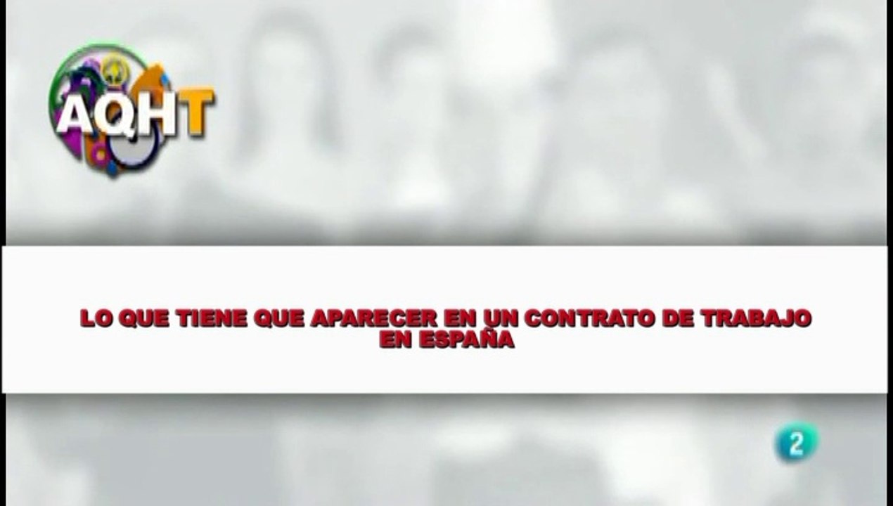 LO QUE TIENE QUE APARECER EN UN CONTRATO DE TRABAJO EN ESPAÑA