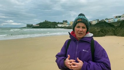 Tenby Mayor's cold water challenge