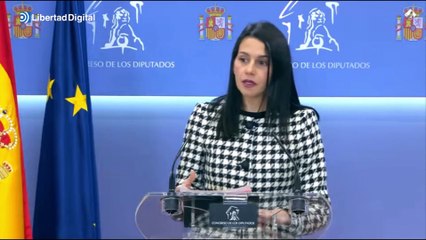 Arrimadas se pronuncia sobre la marcha de Ferrovial