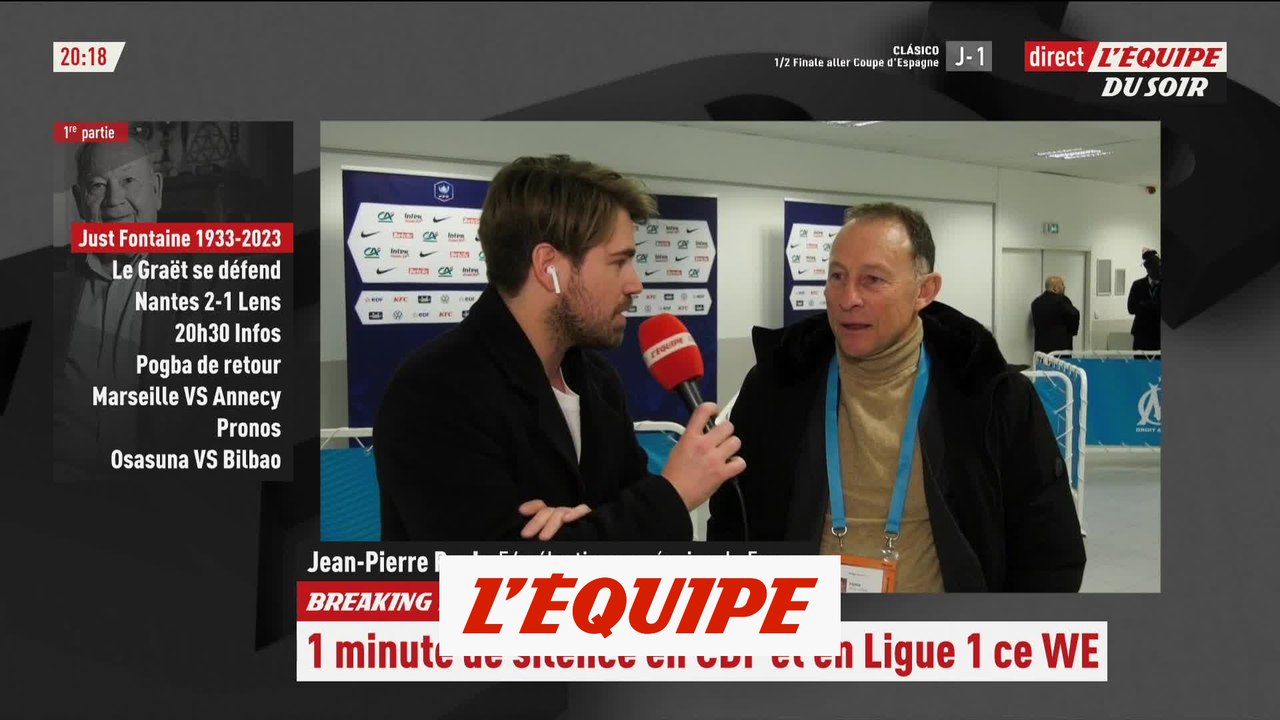 Papin : «Un joueur immense» - Foot - Mort de Fontaine