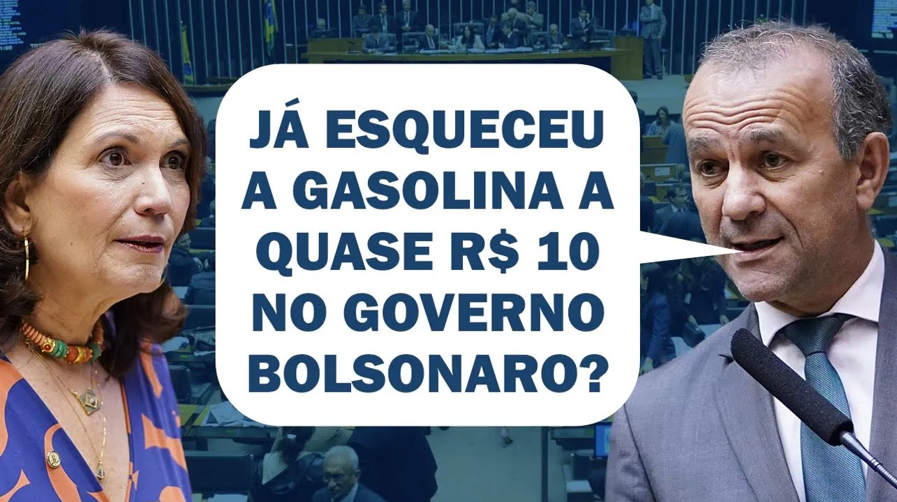 BOLSONARISTA BIA KICIS TENTA FALAR DA GASOLINA E LEVA INVERTIDA DE PETISTA NA TRIBUNA | Cortes 247