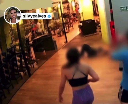 Um policial militar deu um soco numa jovem de 18 anos dentro de uma academia de Goiânia… As imagens mostram claramente