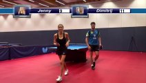 Jenny Ovtcharov vs. Dimitrij Ovtcharov