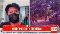 Policía fallecido en El Torno sufrió un paro cardiorespiratorio, según informe médico