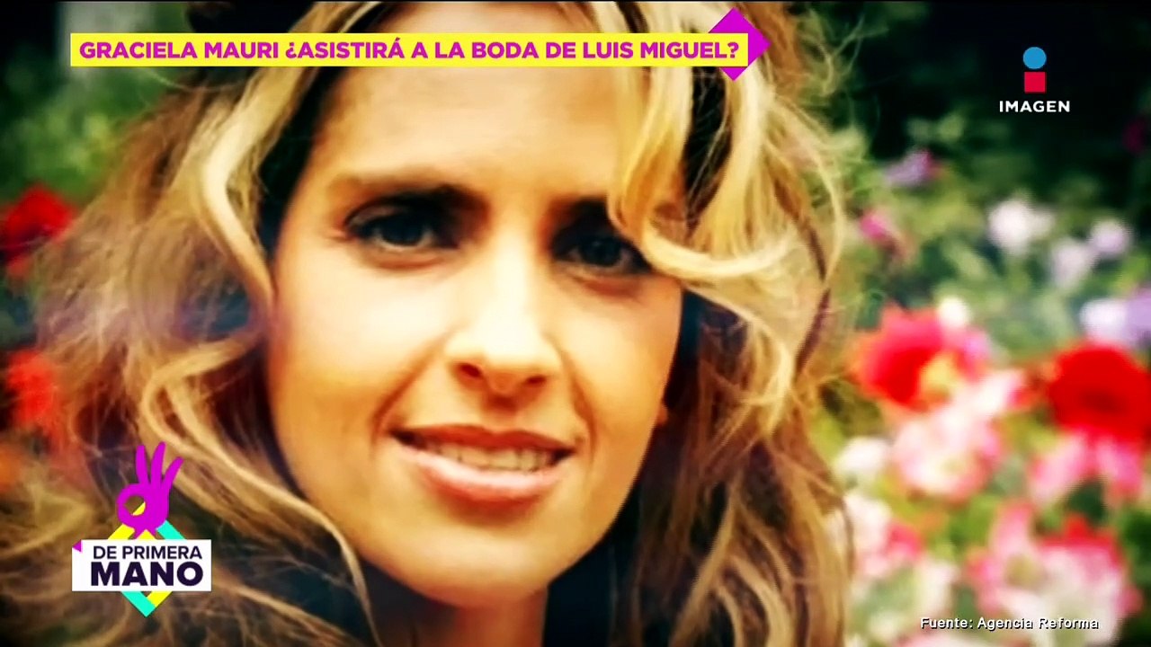 ¿Graciela Mauri asistiría a la boda de Luis Miguel?