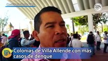 Colonias de Villa Allende con más casos de dengue