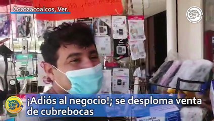 Adiós al negocio!; se desploma venta de cubrebocas