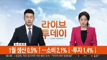 [속보] 1월 생산 0.5%↑…소비 2.1%↓·투자 1.4↓