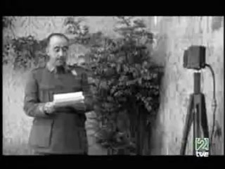 Franco hablando inglés