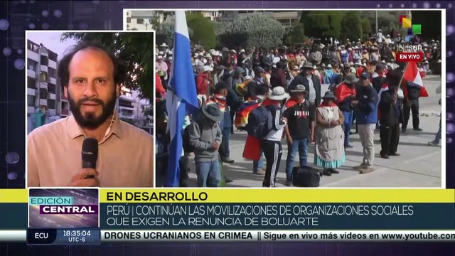 Perú: Delegaciones provenientes de Puno organizan protestas para la próxima jornada en Lima