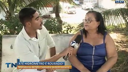 Moradores reclamam de roubo de hidrômetros na Grande Vitória