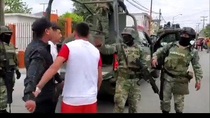 Soldados de Laredo accionan su arma para persuadir presunta amenaza