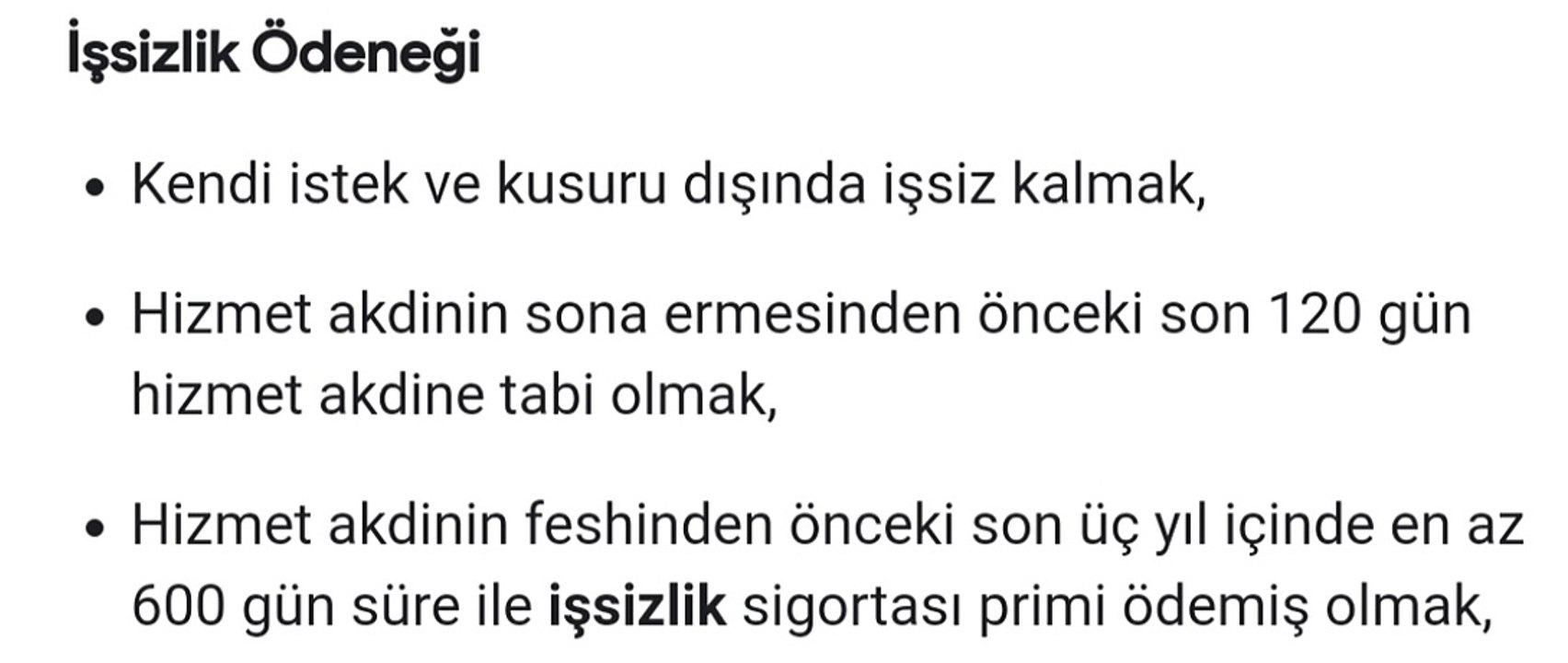 İşsizlik ödemesini kimler alabilir?