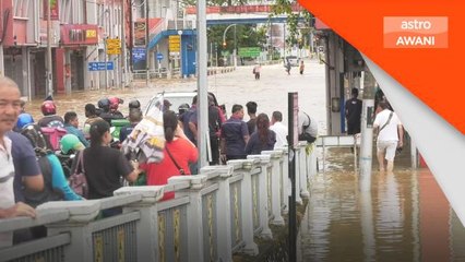 Perkembangan banjir di Johor setakat 7 pagi