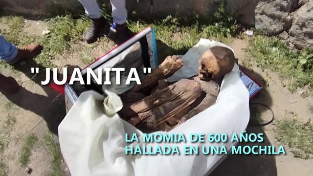 Juanita , la momia de 600 años hallada en una mochila en Perú