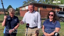 Girl Guides Funding Announcement