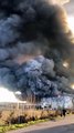 Massive Fire Strikes Coati Salami Factory in Italy