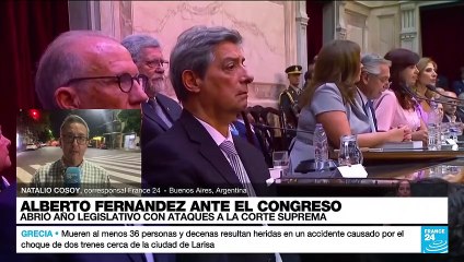 Informe desde Buenos Aires: Fernández abre Asamblea Legislativa con fuerte discurso