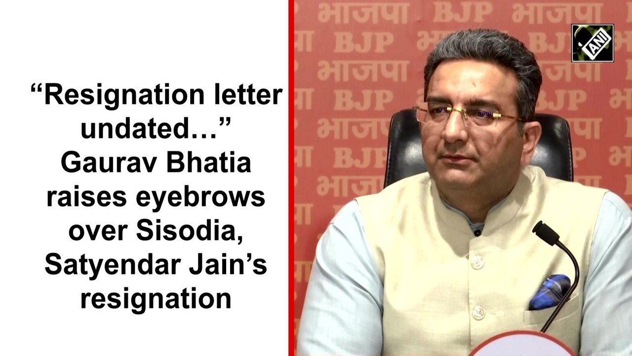 “Resignation letter undated…” Gaurav Bhatia raises eyebrows over Sisodia, Satyendar Jain’s resignation